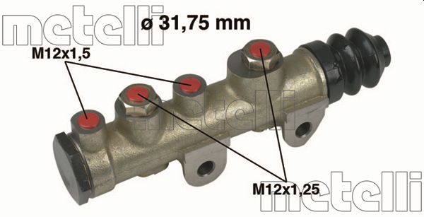 Metelli Hoofdremcilinder 05-0102