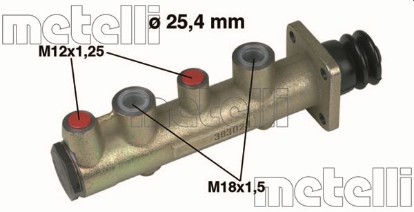 Metelli Hoofdremcilinder 05-0107