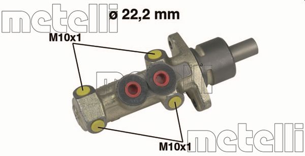 Metelli Hoofdremcilinder 05-0206