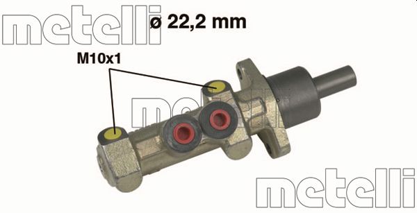 Metelli Hoofdremcilinder 05-0227