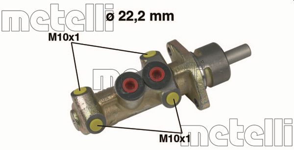 Metelli Hoofdremcilinder 05-0264