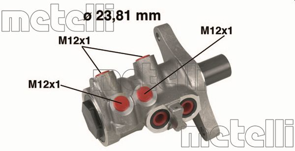 Metelli Hoofdremcilinder 05-0313