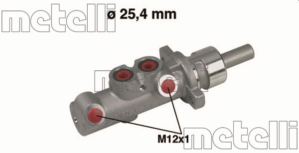 Metelli Hoofdremcilinder 05-0314