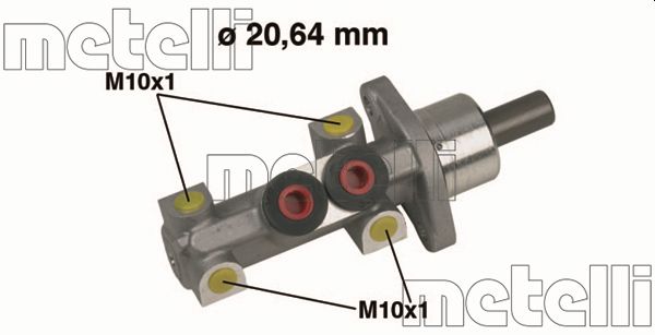 Metelli Hoofdremcilinder 05-0360