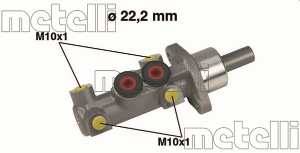 Metelli Hoofdremcilinder 05-0390