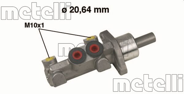 Metelli Hoofdremcilinder 05-0391