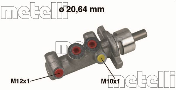 Metelli Hoofdremcilinder 05-0416