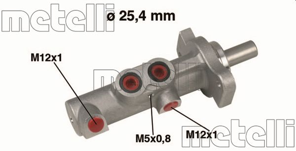 Metelli Hoofdremcilinder 05-0425