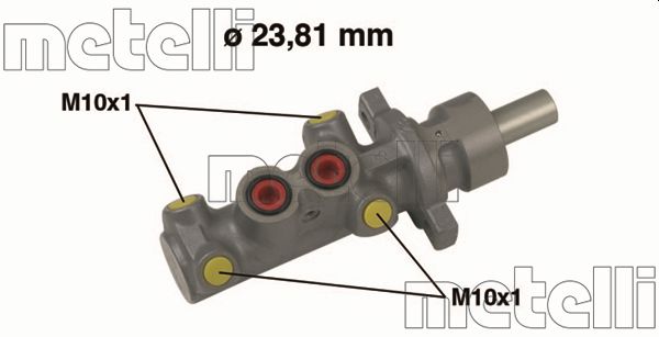 Metelli Hoofdremcilinder 05-0504