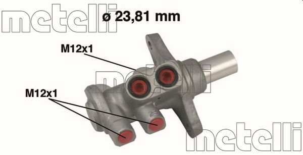 Metelli Hoofdremcilinder 05-0639