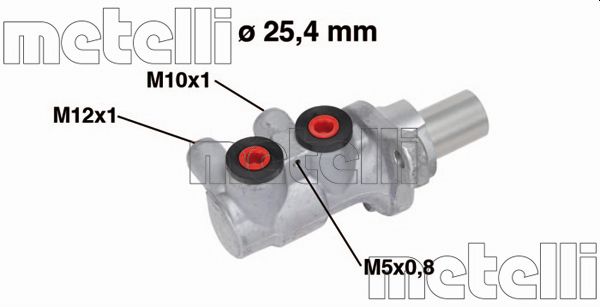 Metelli Hoofdremcilinder 05-0717