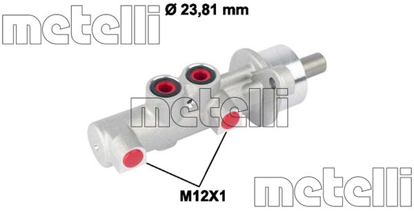 Metelli Hoofdremcilinder 05-0788