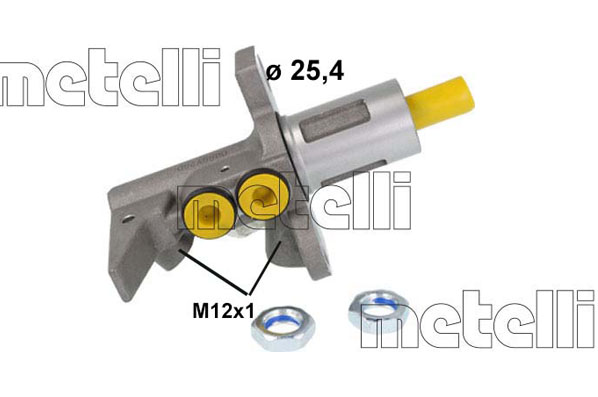 Metelli Hoofdremcilinder 05-0889