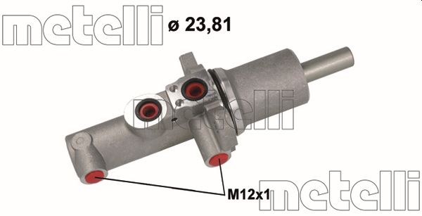 Metelli Hoofdremcilinder 05-1145