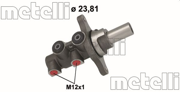 Metelli Hoofdremcilinder 05-1154