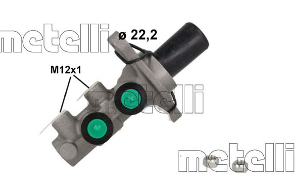 Metelli Hoofdremcilinder 05-1249