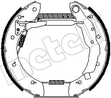 Metelli Remschoen set 51-0256