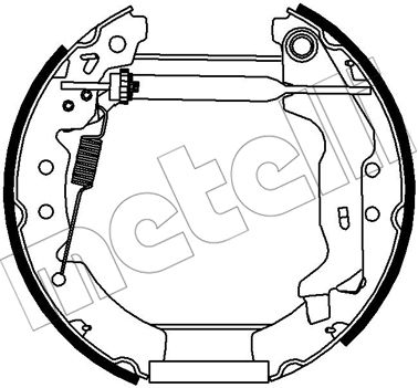 Metelli Remschoen set 51-0275