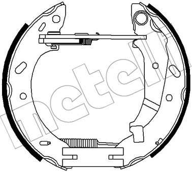 Metelli Remschoen set 51-0311