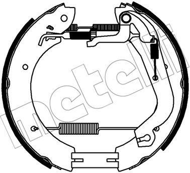 Metelli Remschoen set 51-0335