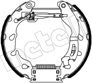 Metelli Remschoen set 51-0355