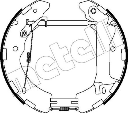 Metelli Remschoen set 51-0494