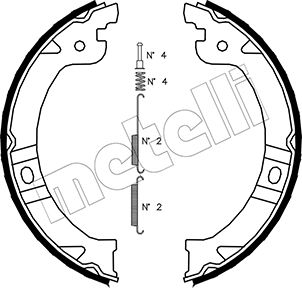 Metelli Remschoen set 53-0027K