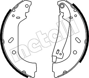 Metelli Remschoen set 53-0074Y