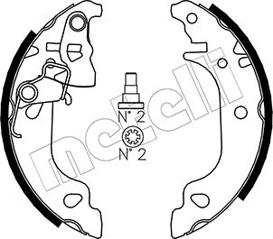 Metelli Remschoen set 53-0079