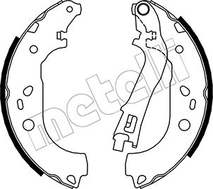 Metelli Remschoen set 53-0088