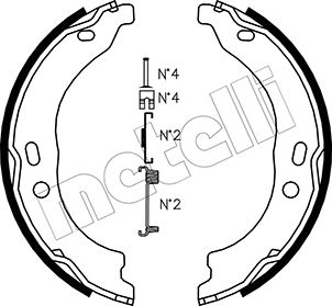 Metelli Remschoen set 53-0095K