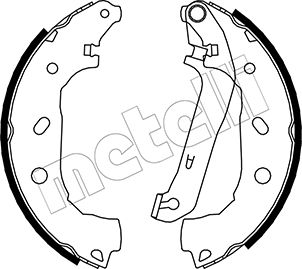 Metelli Remschoen set 53-0138