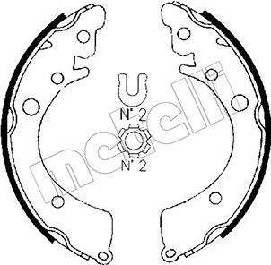 Metelli Remschoen set 53-0149