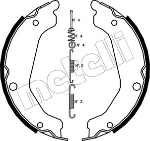 Metelli Remschoen set 53-0183K