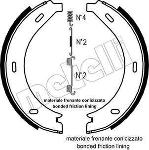 Metelli Remschoen set 53-0236K