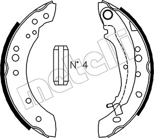 Metelli Remschoen set 53-0266