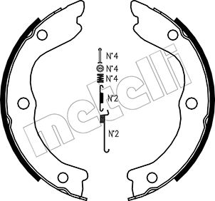 Metelli Remschoen set 53-0293K