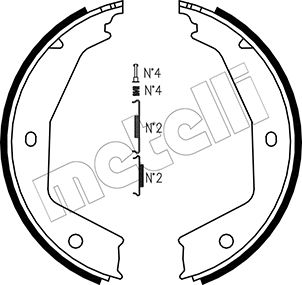 Metelli Remschoen set 53-0331K