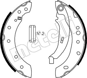 Metelli Remschoen set 53-0332