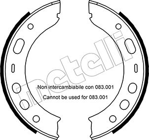 Metelli Remschoen set 53-0337