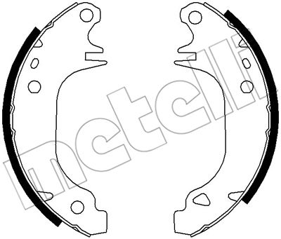 Metelli Remschoen set 53-0343K