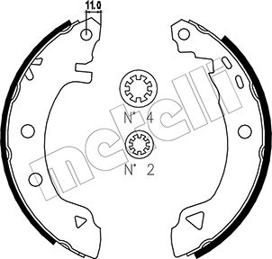 Metelli Remschoen set 53-0346