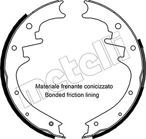 Metelli Remschoen set 53-0358