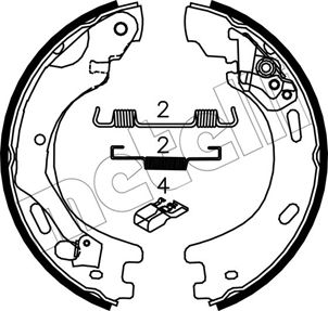 Metelli Remschoen set 53-0376K