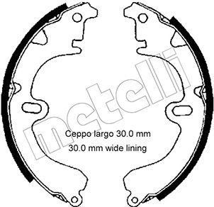 Metelli Remschoen set 53-0419