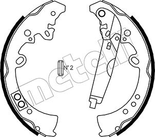 Metelli Remschoen set 53-0445