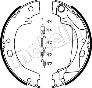 Metelli Remschoen set 53-0446K