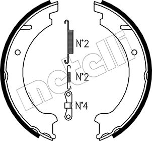 Metelli Remschoen set 53-0478K