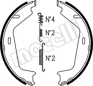 Metelli Remschoen set 53-0479K