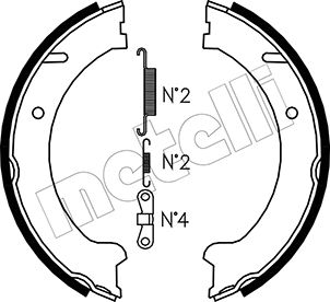 Metelli Remschoen set 53-0480K